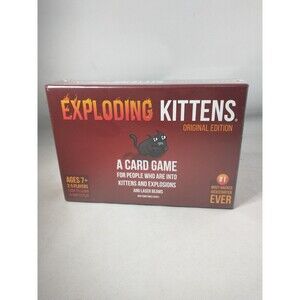 Exploding Kittens Card Game Original Edition New Sealed